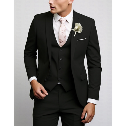 Elio | Traje para hombre de tres piezas con chaleco