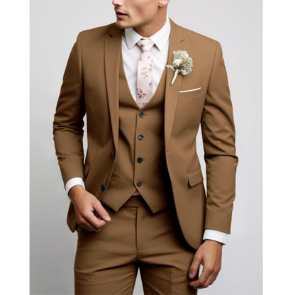 Elio | Traje para hombre de tres piezas con chaleco