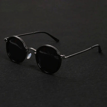 Laureano | Gafas de sol redondas con montura metálica