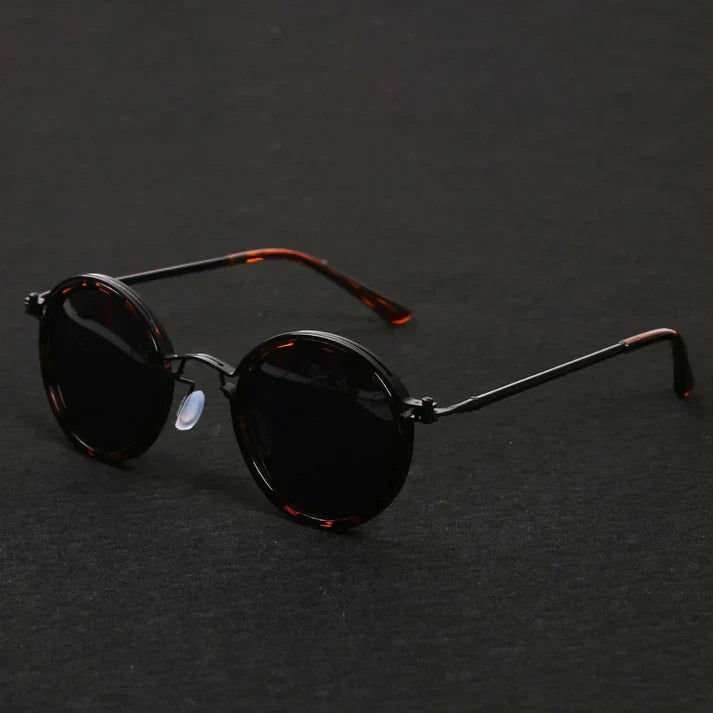 Laureano | Gafas de sol redondas con montura metálica