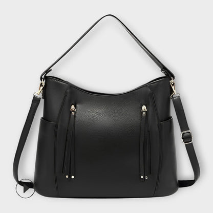 Senna | Bolso Bandolera de Hombro con Cremalleras