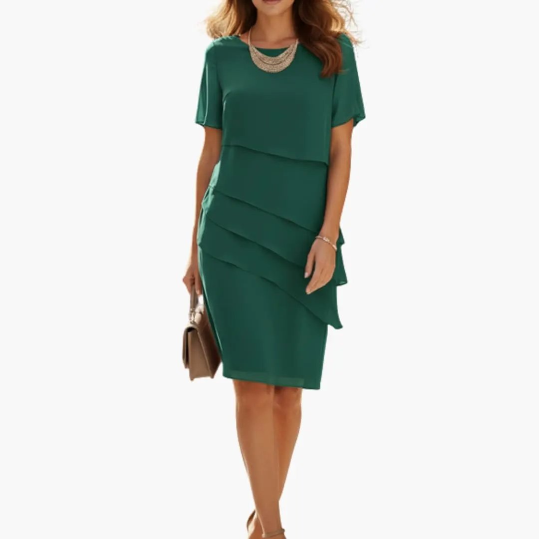 Belén | Vestido para mujer con cintura marcada y bolsillos
