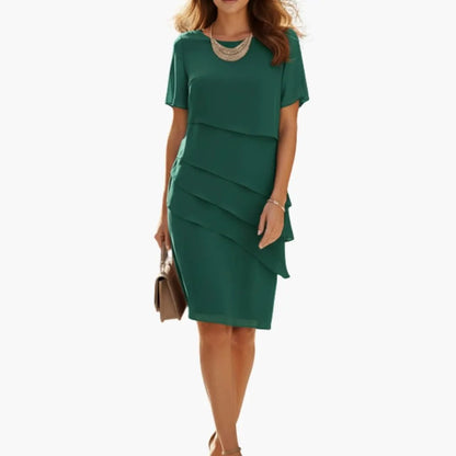 Belén | Vestido para mujer con cintura marcada y bolsillos