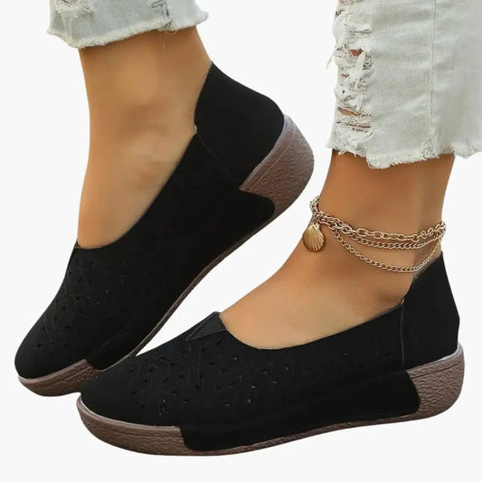 Elisa | Women's loafers with leather upper and orthopedic insole