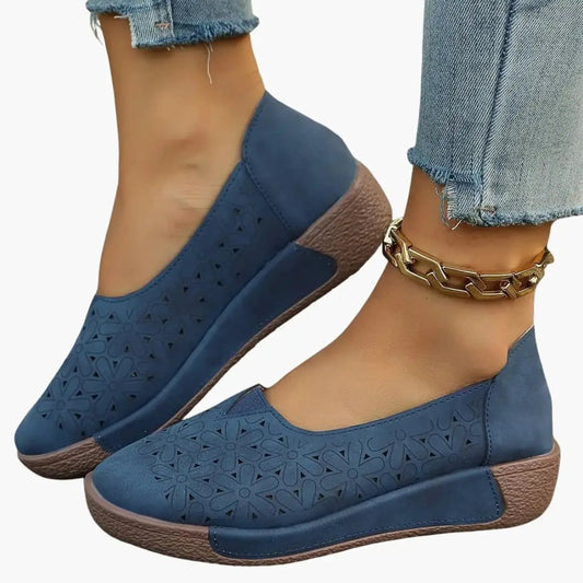 Elisa | Women's loafers with leather upper and orthopedic insole