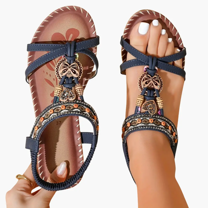 Marisol| Sandales orthopédiques pour femme avec ajustement flexible