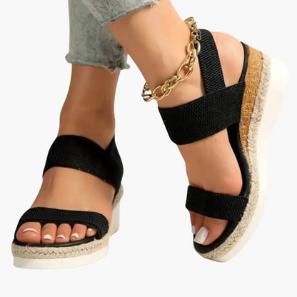 Mireya | Women's platform sandals with cushioned insole and lightweight sole
