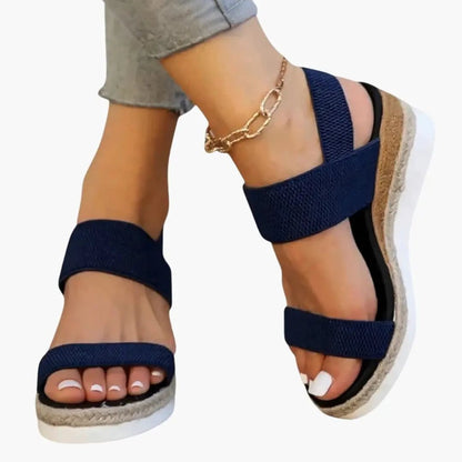 Mireya | Women's platform sandals with cushioned insole and lightweight sole