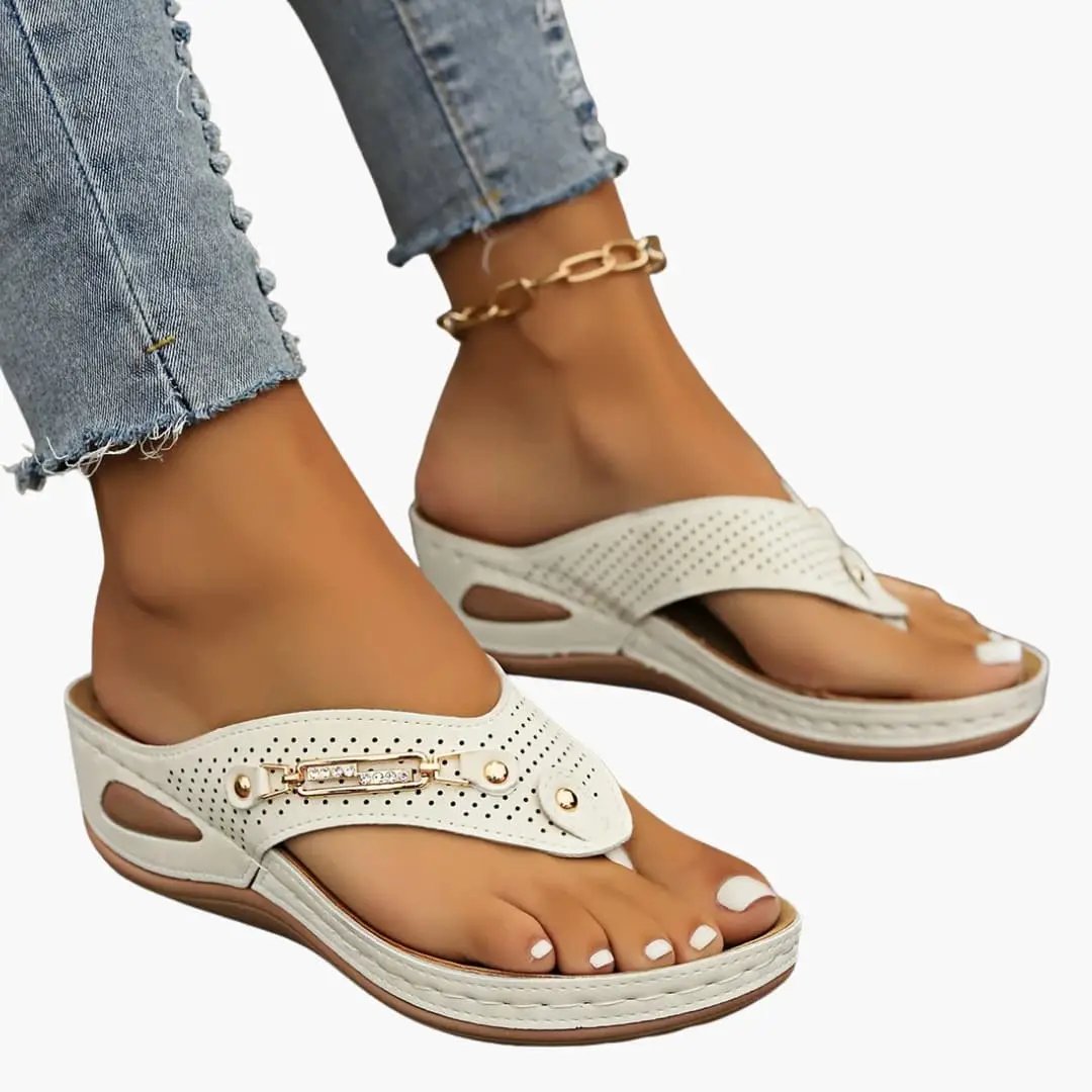 Paulina | Sandales pour femme avec brides ajustables et semelle rembourrée