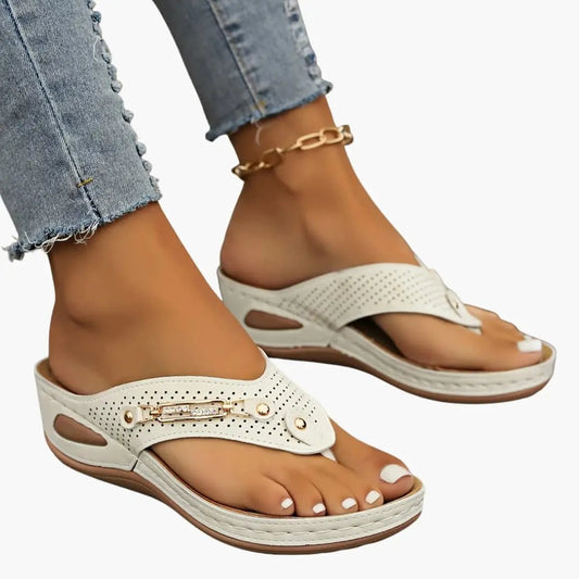 Paulina | Sandales pour femme avec brides ajustables et semelle rembourrée