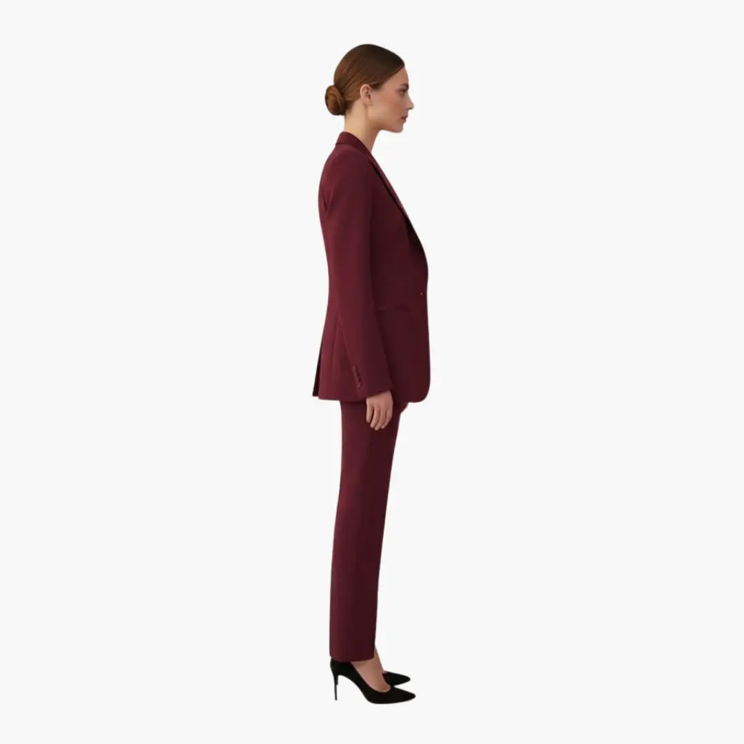Josefina| Costume de mariage pour femme avec blazer et pantalon droit