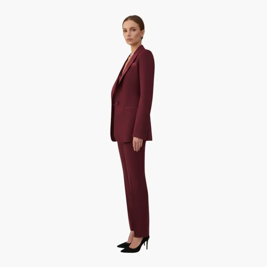 Josefina| Costume de mariage pour femme avec blazer et pantalon droit