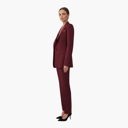 Josefina| Costume de mariage pour femme avec blazer et pantalon droit