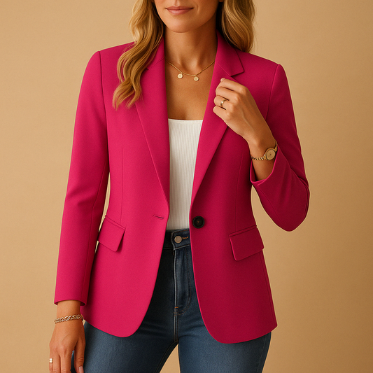 Leocadia | Blazer clásico de primavera elegante para mujer