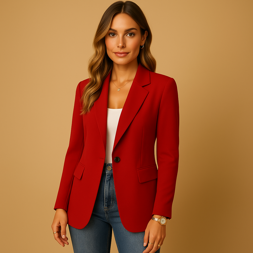 Leocadia | Blazer clásico de primavera elegante para mujer