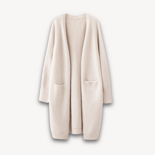 Health | Women's Long Open Front Cardigan for Spring