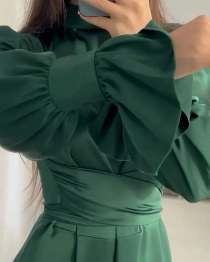 Celestino | Vestido largo con mangas largas | Maxi