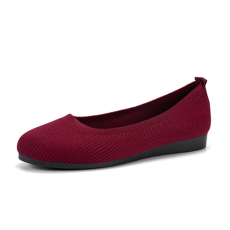 Lara | Zapatos ortopédicos planos sin cordones con diseño cerrado