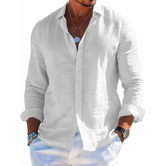 Cristian | Chemise pour homme avec boutons et manches longues