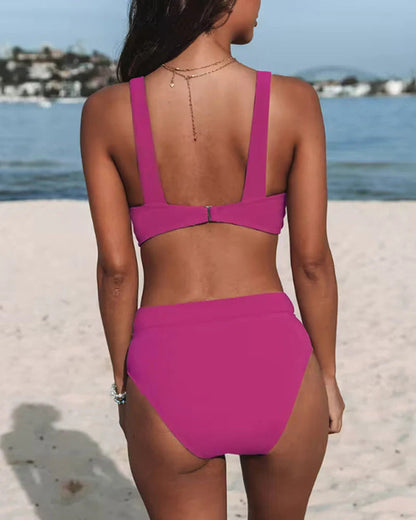 Genève | Maillot de bain taille haute pour femme | Classique