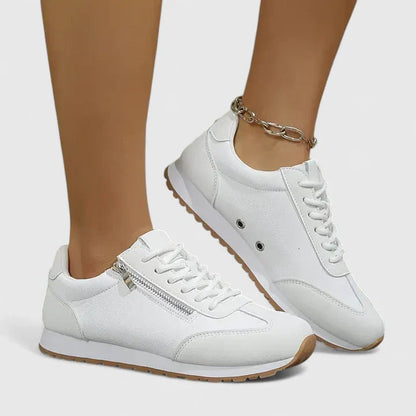 Eloína | Zapatillas casuales retro de mujer para primavera con cordones