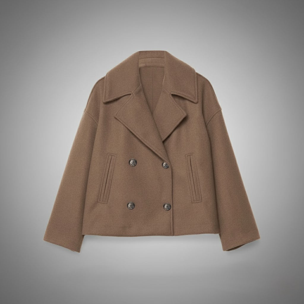 Isolda | Abrigo corto elegante para mujer