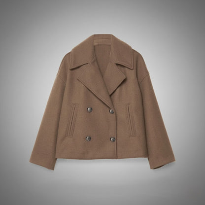 Isolda | Abrigo corto elegante para mujer