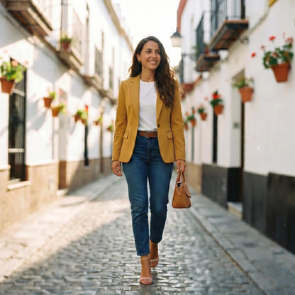 Marta | Blazer clásico de oficina para mujer