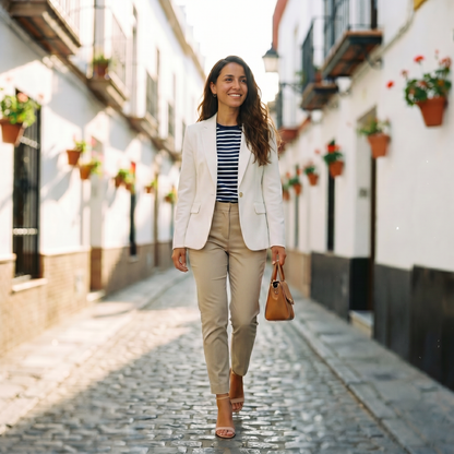 Marta | Blazer clásico de oficina para mujer