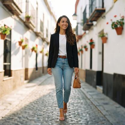 Marta | Blazer clásico de oficina para mujer
