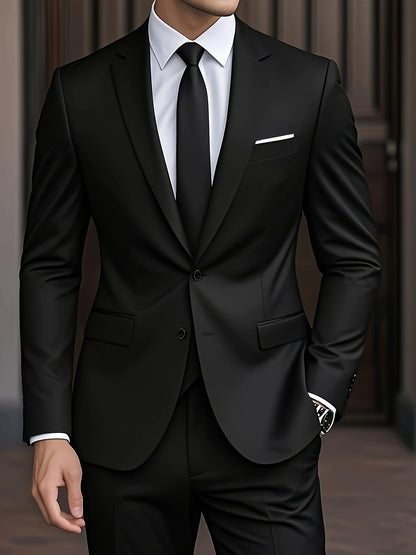Alonso | Traje para hombre con chaqueta entallada y cierre de botones