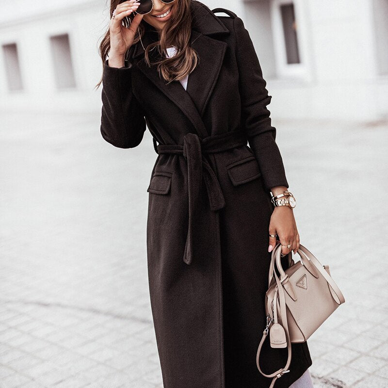 Susana | Women's long urban-style winter coat