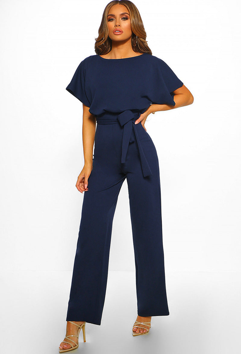 Ceferina | Mono elegante para mujer con cintura anudada