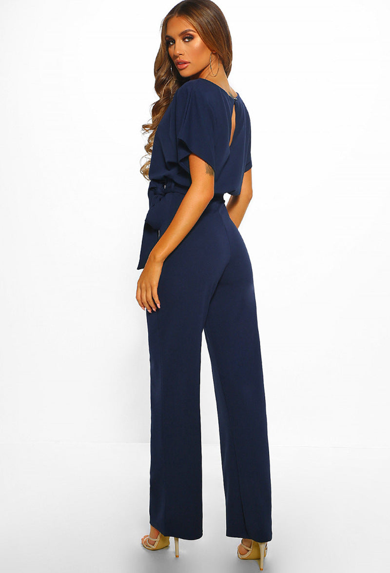 Ceferina | Mono elegante para mujer con cintura anudada