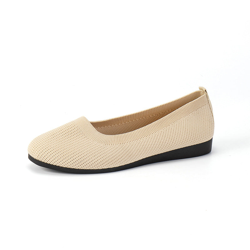 Lara | Zapatos ortopédicos planos sin cordones con diseño cerrado