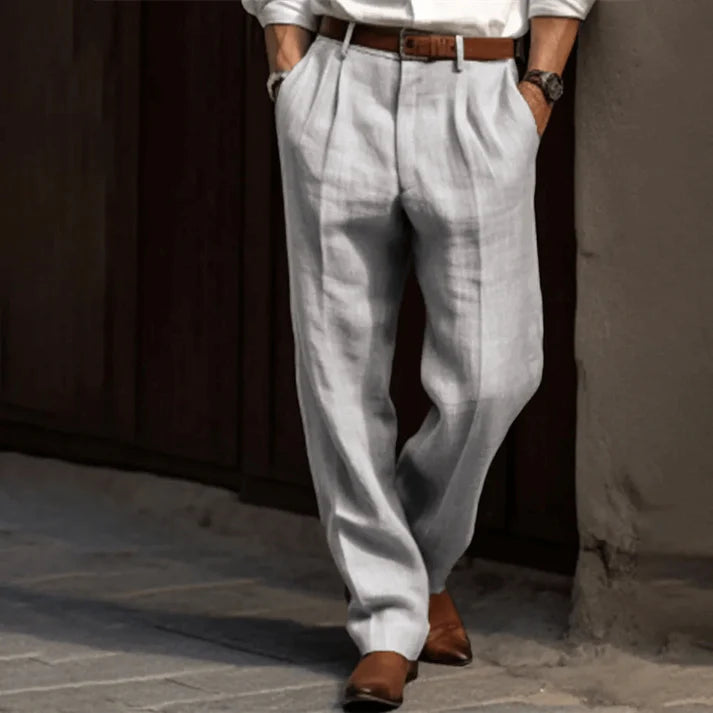 Venancio | Pantalón slim para hombre de corte recto | Elegante