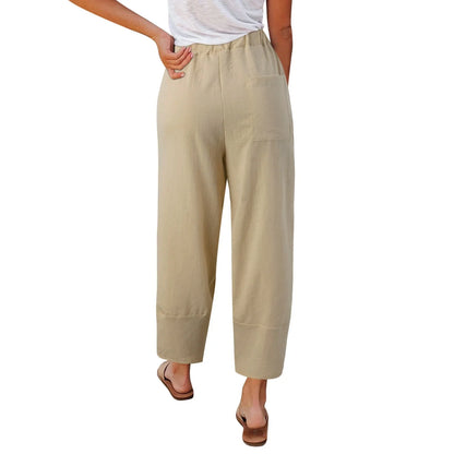 Mireya | Women's wide-leg cropped pants with a loose fit