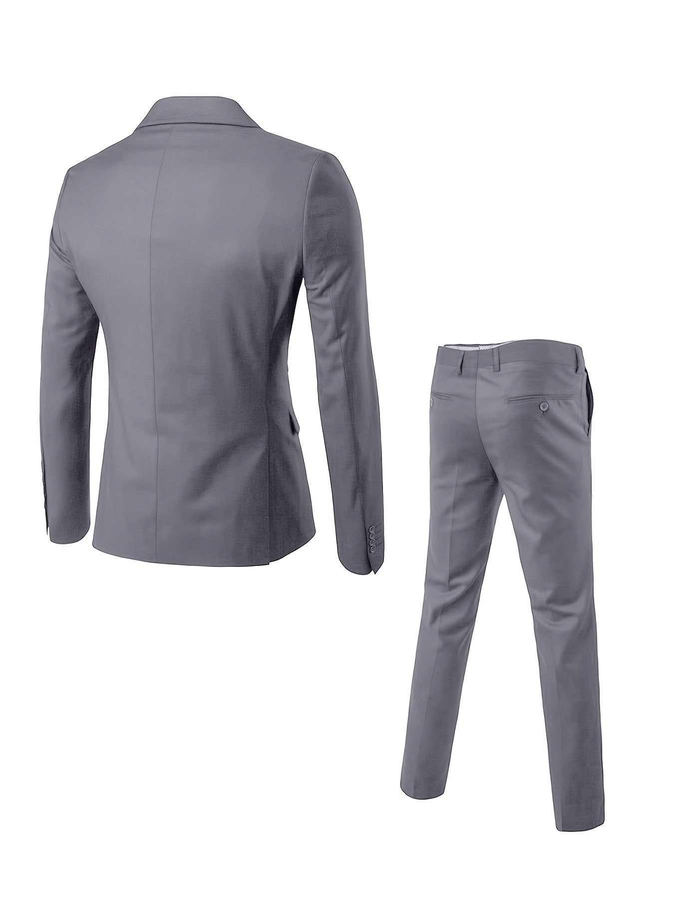 Alonso | Traje para hombre con chaqueta entallada y cierre de botones