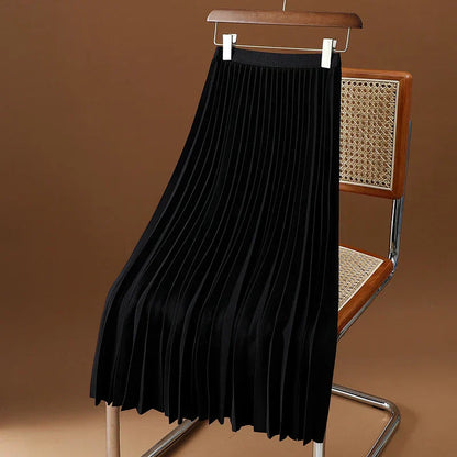 Aurem | Falda maxi plisada y elegante de primavera