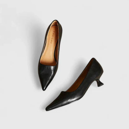 Isidora | Tacones ortopédicos con punta fina y tacón bajo