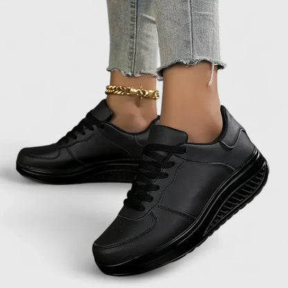 Carmela | orthopedic sneakers with elevated sole and laces