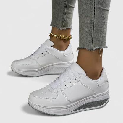 Carmela | orthopedic sneakers with elevated sole and laces