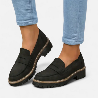 Elmira | Mocasines para mujer con suela gruesa y diseño clásico moderno