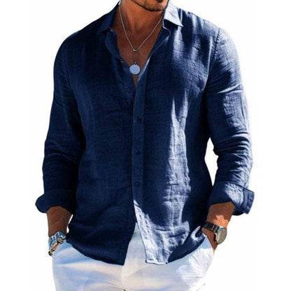 Cristian | Chemise pour homme avec boutons et manches longues