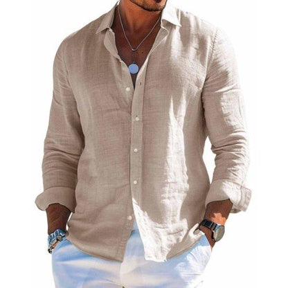 Cristian | Chemise pour homme avec boutons et manches longues