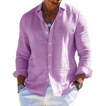 Cristian | Chemise pour homme avec boutons et manches longues