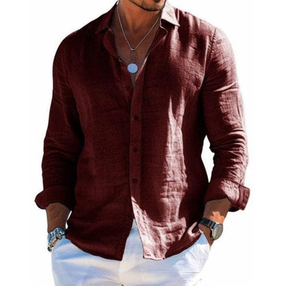 Cristian | Chemise pour homme avec boutons et manches longues