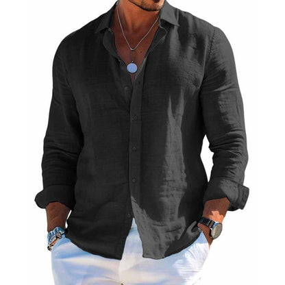 Cristian | Chemise pour homme avec boutons et manches longues