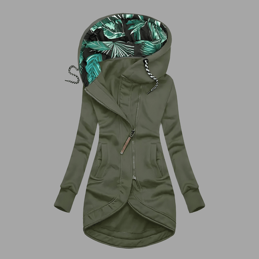 Chaqueta de concha robusta de invierno con capucha