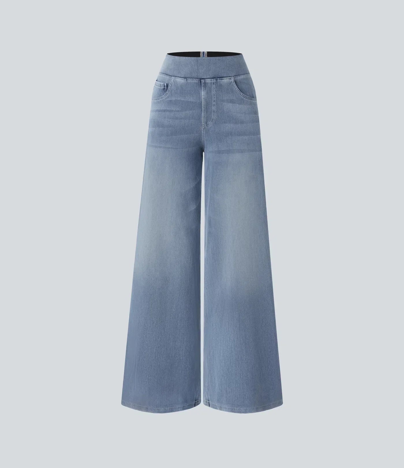 Estela | Pantalon taille haute et coupe large décontractée